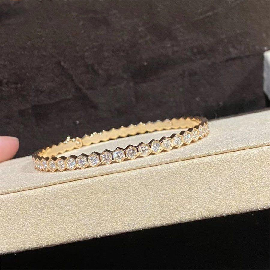 [Bijoux Regalia]Bracelet en or BEE LOVE entièrement en diamants 