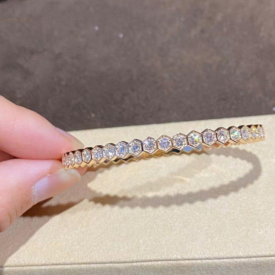 [Bijoux Regalia]Bracelet en or BEE LOVE entièrement en diamants 