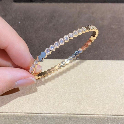 [Bijoux Regalia]Bracelet en or BEE LOVE entièrement en diamants 
