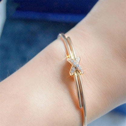 [Joyas Regalia]JEUX DE BRACELET ORO ROSA DIAMANTES