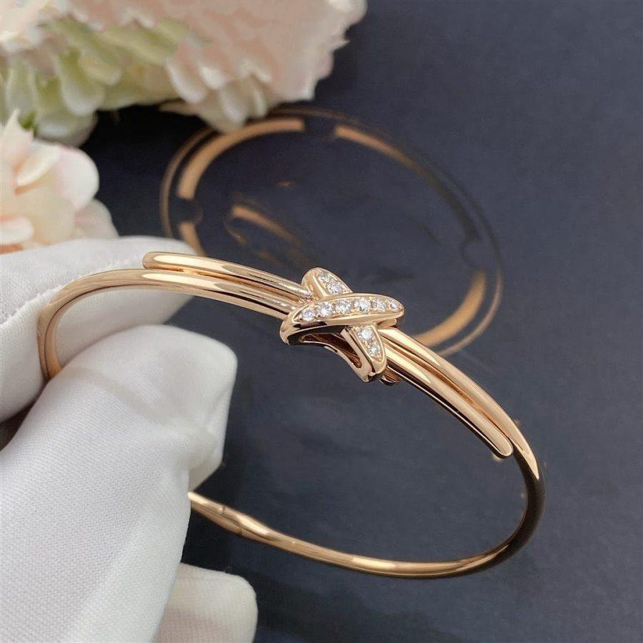 [Joyas Regalia]JEUX DE BRACELET ORO ROSA DIAMANTES
