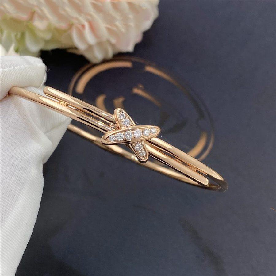 [Joyas Regalia]JEUX DE BRACELET ORO ROSA DIAMANTES