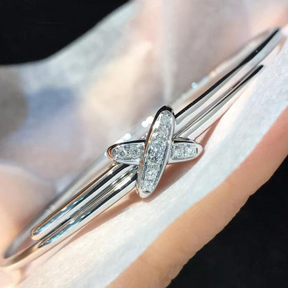 [Bijoux Regalia]JEUX DE BRACELET ARGENT DIAMANTS