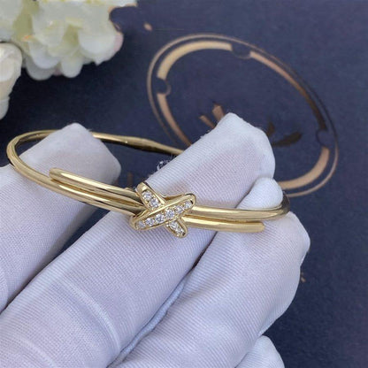 [Joyería Regalia]JEUX DE BRACELET ORO DIAMANTES