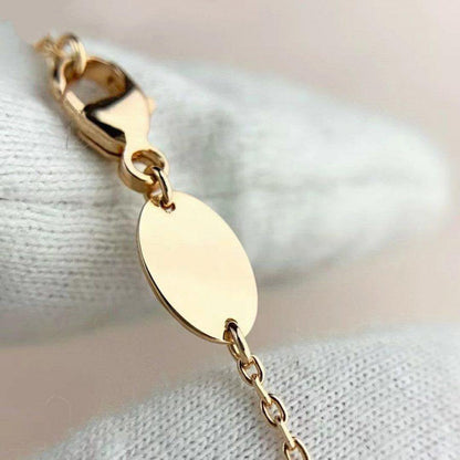 [Joyas Regalia]JEUX DE BRACELET MALAQUITA ORO ROSA DIAMANTES