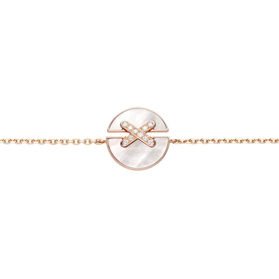 [Joyas Regalia] JEUX DE BRACELET MOP ORO ROSA DIAMANTES