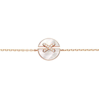 [Joyas Regalia] JEUX DE BRACELET MOP ORO ROSA DIAMANTES