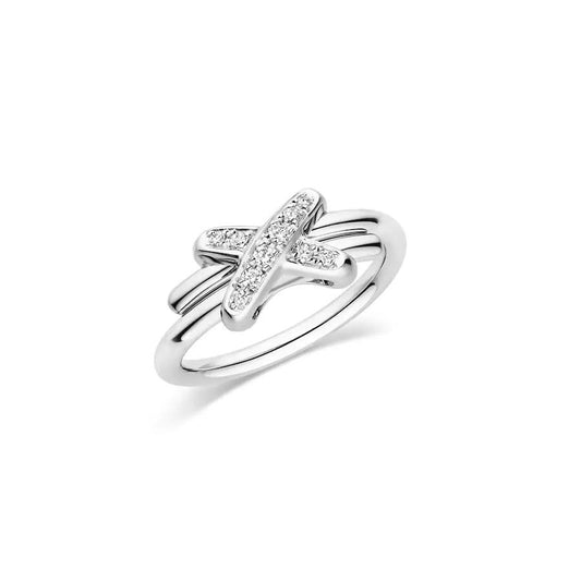 [Bijoux Regalia]BAGUE DIAMANT JEUX DE ARGENT