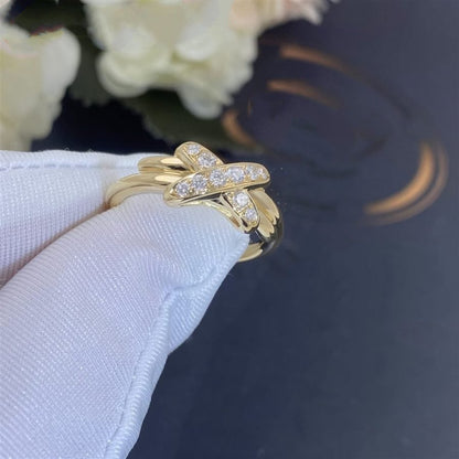 [Joyas Regalia]ANILLO JEUX DE ORO CON DIAMANTES