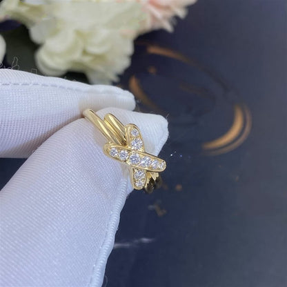 [Joyas Regalia]ANILLO JEUX DE ORO CON DIAMANTES