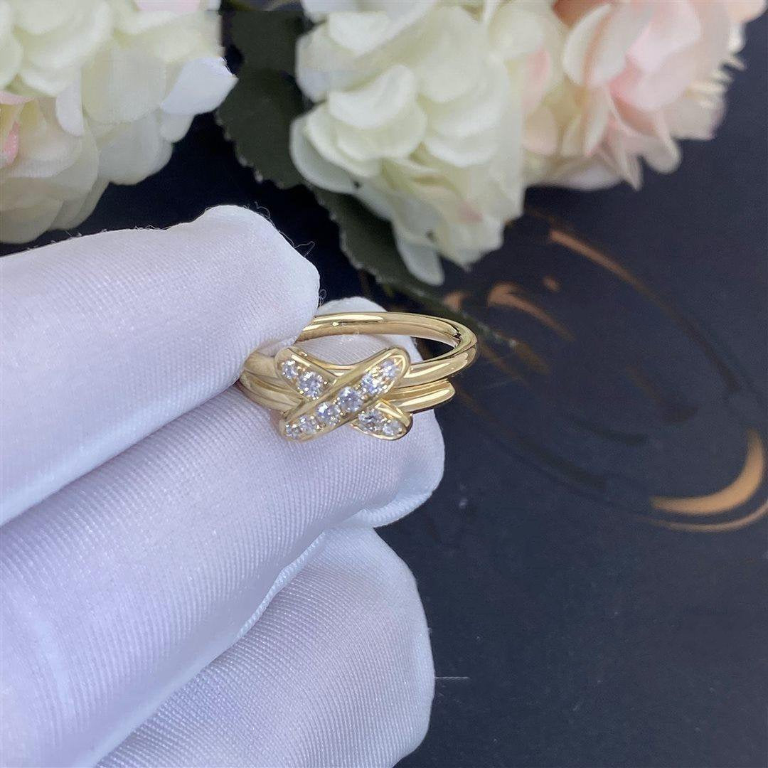 [Joyas Regalia]ANILLO JEUX DE ORO CON DIAMANTES