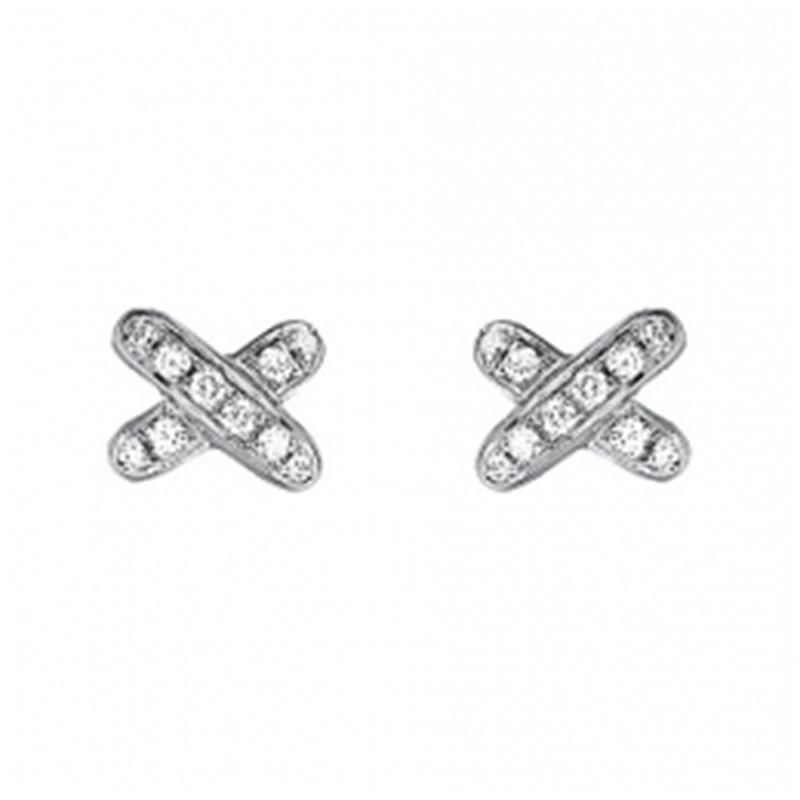 [Bijoux Regalia]Boucles d'oreilles Jeux de Diamants