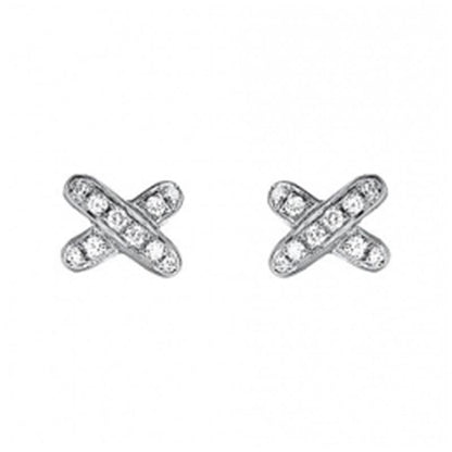 [Bijoux Regalia]Boucles d'oreilles Jeux de Diamants