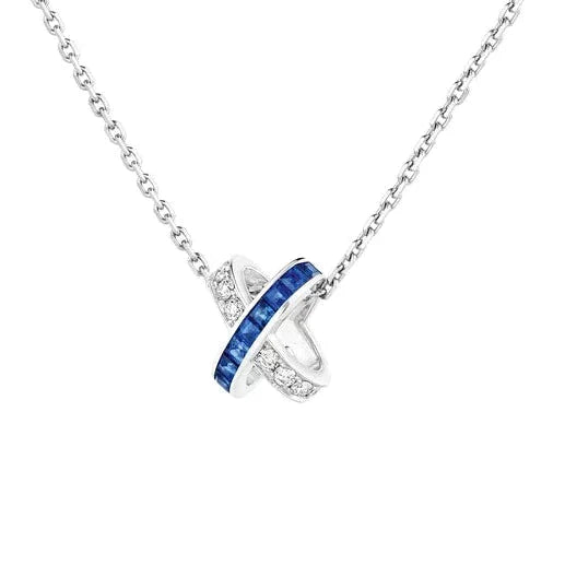 [Bijoux Regalia] COLLIER EN ARGENT ET DIAMANTS LIENS