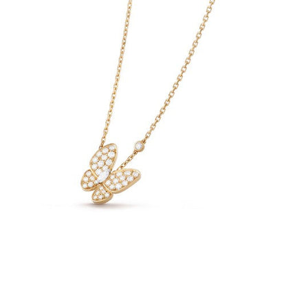 [Bijoux Regalia] COLLIER PAPILLON DIAMANT