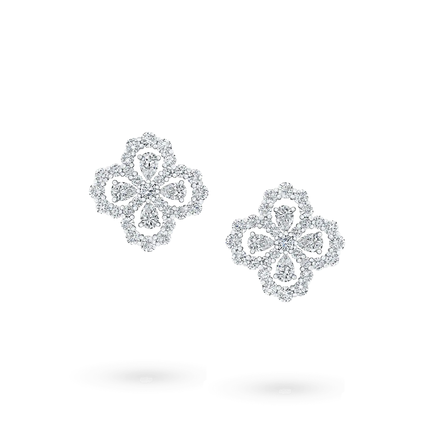 [Bijoux Regalia] BOUCLES D'OREILLES BOUCLES D'OREILLES MOTIF COMPLET DIAMANT 16MM