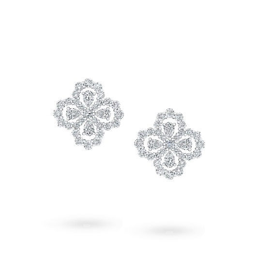 [Bijoux Regalia] BOUCLES D'OREILLES BOUCLES D'OREILLES MOTIF COMPLET DIAMANT 16MM