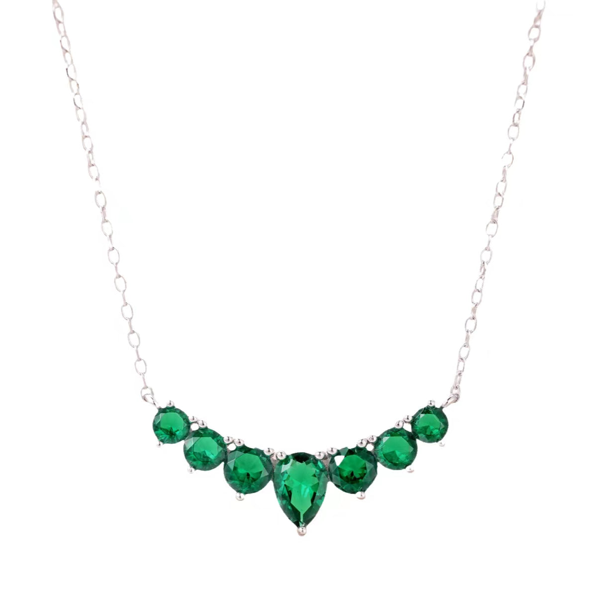 [Joyas Regalia] Delicado collar de corazón colorido