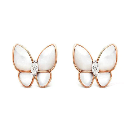 [Bijoux Regalia]Boucles d'oreilles papillon en diamant