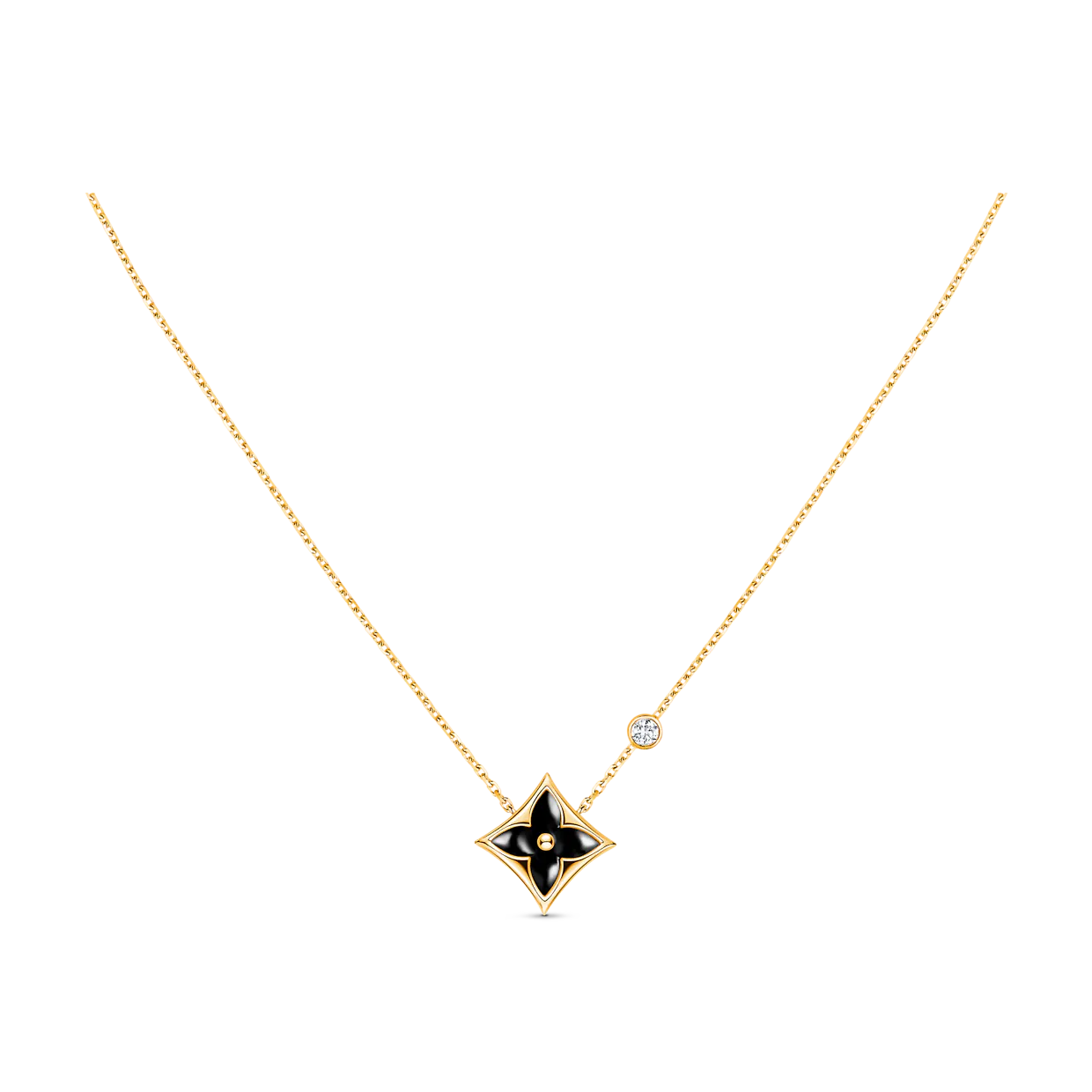 [Regalia jewelry]STAR BLACK MOP NECKLACE