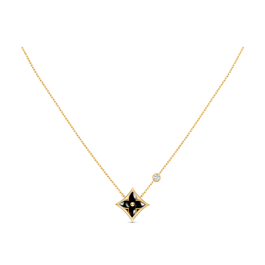 [Bijoux Regalia] COLLIER ÉTOILE NOIRE