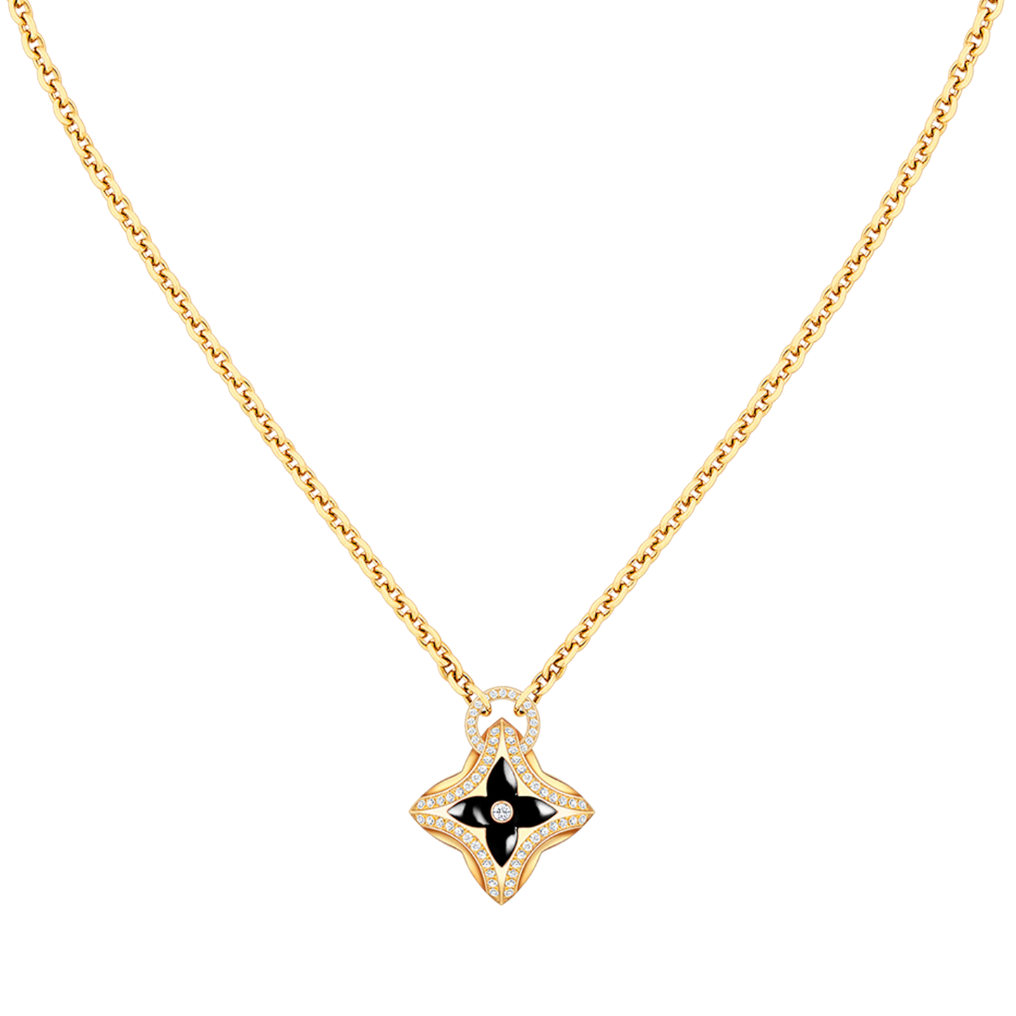 [Bijoux Regalia] COLLIER PENDENTIF ÉTOILE EN OR ROSE ET DIAMANTS