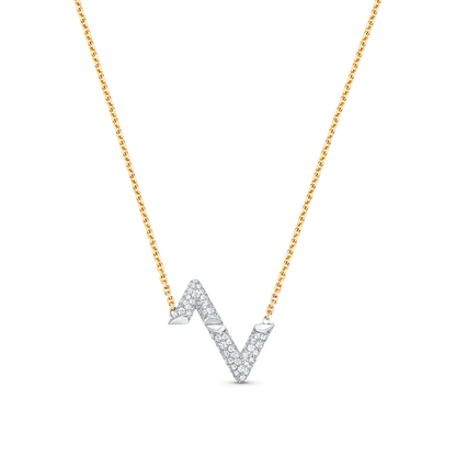 [Bijoux Regalia] COLLIER PÉDANT EN ARGENT ET DIAMANTS VOLT