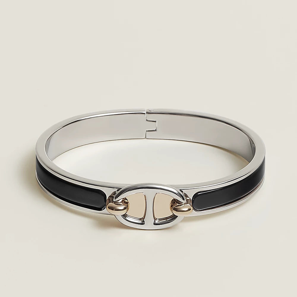 [Regalia jewelry]CLIC CHAINE SILVER BRACELET