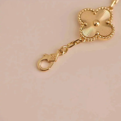 [Bijoux Regalia]BRACELET LASER TRÈFLE 5 FLEURS 