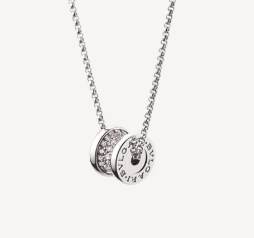 [Bijoux Regalia] COLLIER ZÉRO 1 ARGENT DIAMANT