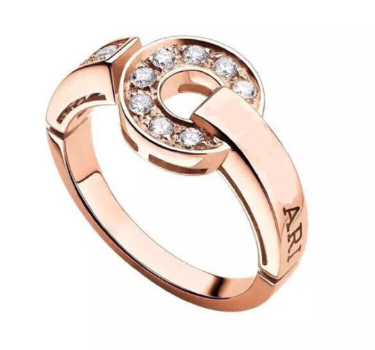 [Bijoux Regalia] BAGUE DE RÊVE DIAMANT OR ROSE