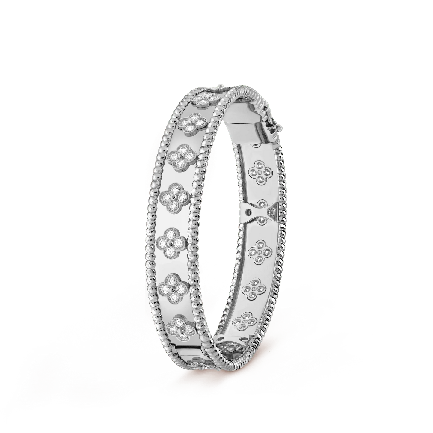 [Joyas Regalia]Pulsera de trébol con diamantes de 8 mm