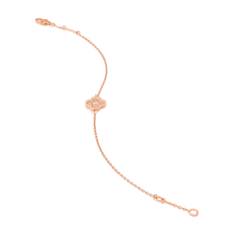 [Bijoux Regalia]BRACELET FLEUR UNIQUE TRÈFLE