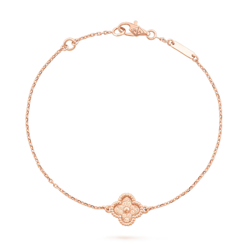 [Bijoux Regalia]BRACELET FLEUR UNIQUE TRÈFLE