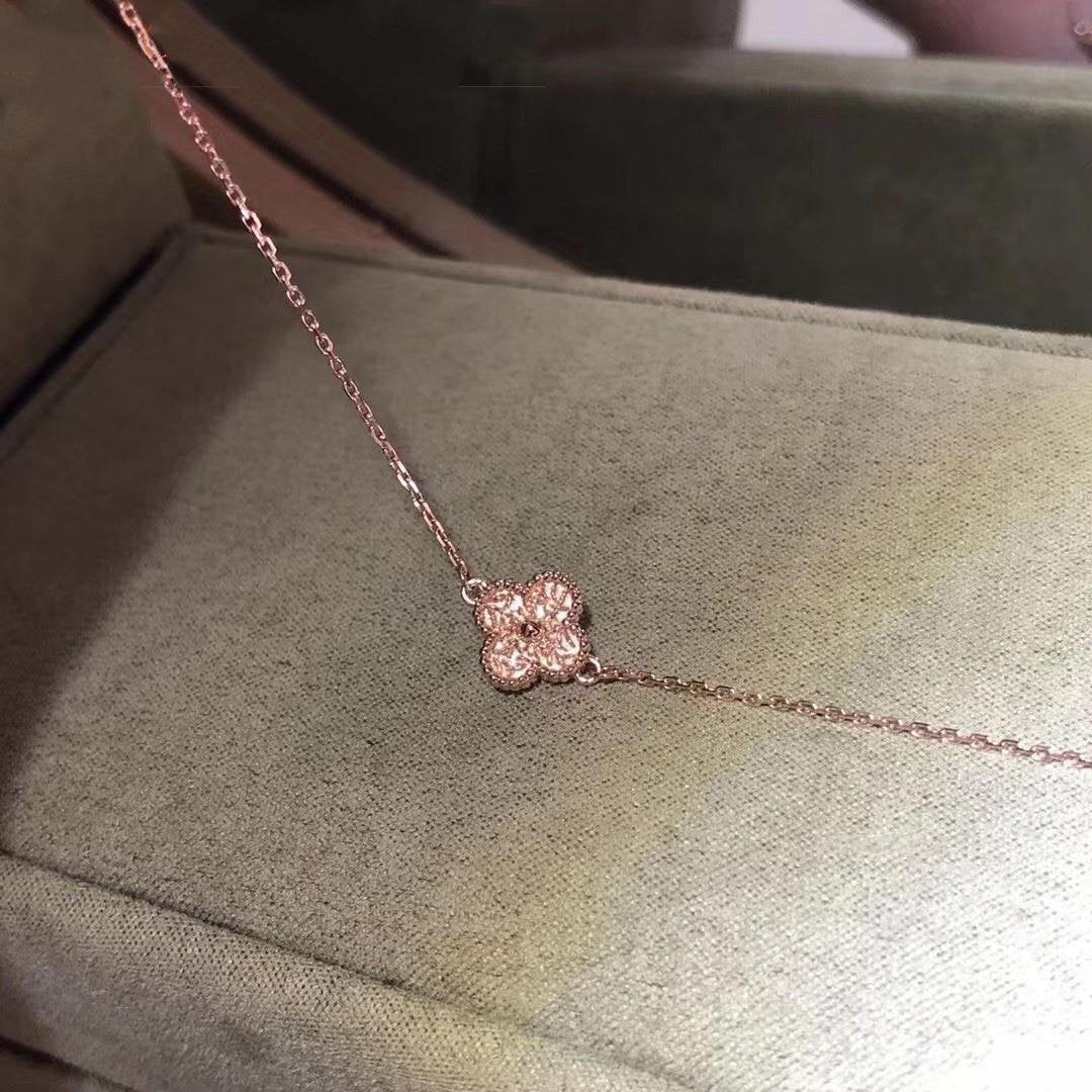 [Bijoux Regalia]BRACELET FLEUR UNIQUE TRÈFLE