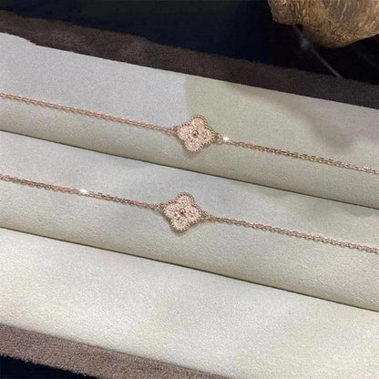 [Bijoux Regalia]BRACELET FLEUR UNIQUE TRÈFLE