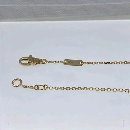 [Joyas Regalia]Pulsera de una sola flor de cornalina y trébol