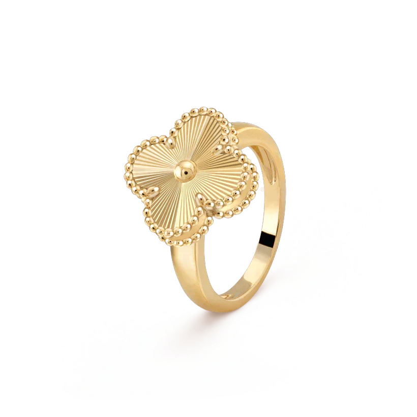 [Regalia jewelry]CLOVER GOLD RING
