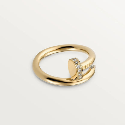 [Bijoux Regalia] BAGUE JUSTE 2,65 MM OR DIAMANT