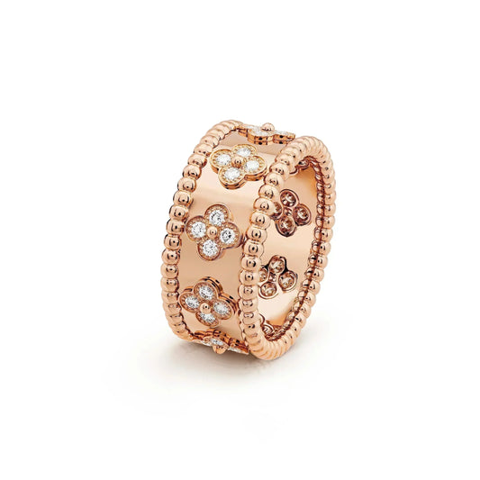 [Regalia jewelry]CLOVER KALEIDOSCOPE RING 10MM